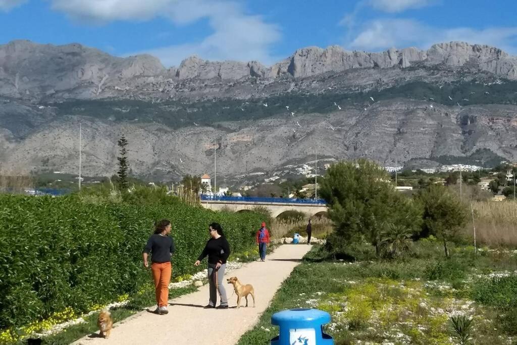 Apartment Steps From Altea Beach!! - Pool - Ac Bagian luar foto